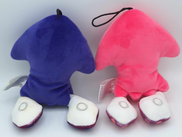 4x Splatoon 2 Tintenfische - 20cm